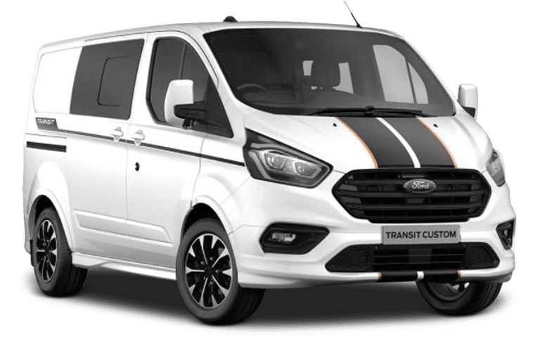 Ford Transit Custom Double Cab Lease 2025